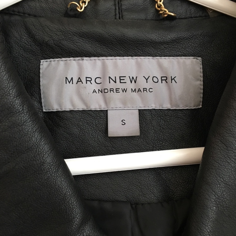 Marc New York Leather Jacket - Picture 3 of 7